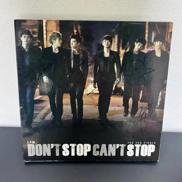 [BUNJANG] 2PM Autographed 3rd Single Album 'Don't Stop Can't Stop' / 2PM 친필사인 CD