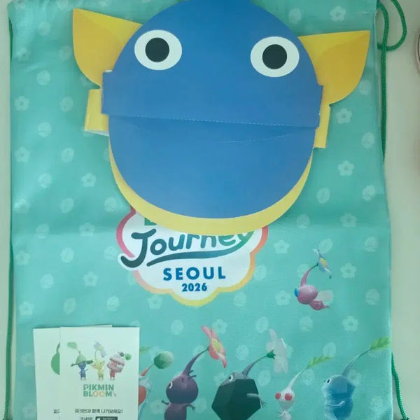 [BUNJANG] Pikmin Journey String Bag / 피크민 져니 스트링백 판매