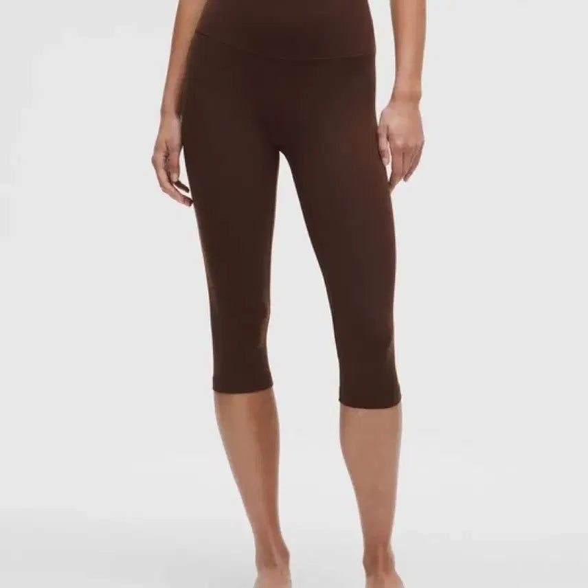 [BUNJANG] Lululemon Align Crop 17-inch Leggings (Size 4, Lava Cake) / 택달린새상품 룰루레몬 얼라인 크롭 17인치 레깅스 S