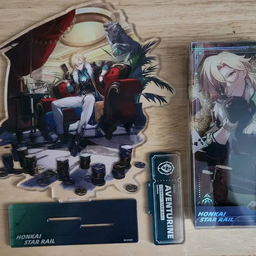 [BUNJANG] Honkai: Star Rail Aventurine "Yusa Corotto" Acrylic Stand Bundle / 스타레일 붕스 어벤츄린 아크릴 유사코롯토 일괄판매