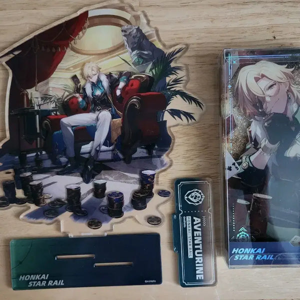 [BUNJANG] Honkai: Star Rail Aventurine "Yusa Corotto" Acrylic Stand Bundle / 스타레일 붕스 어벤츄린 아크릴 유사코롯토 일괄판매
