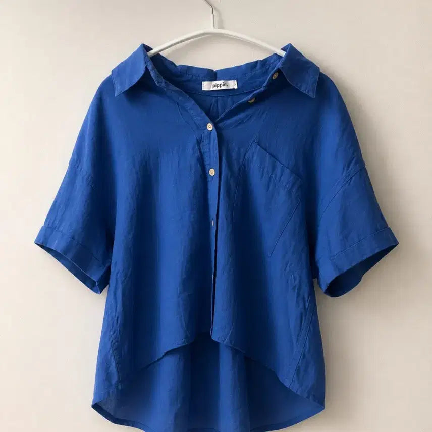[BUNJANG] Pipinshop Women's Short Sleeve Shirt / 피핀샵 여성 반팔 셔츠s