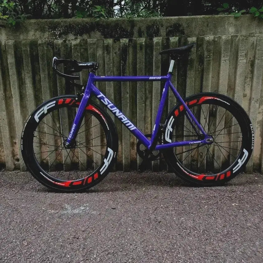 [BUNJANG] Tsunami Purple Track Bike - L Frame / 보라 쓰나미 무하자급 판/대