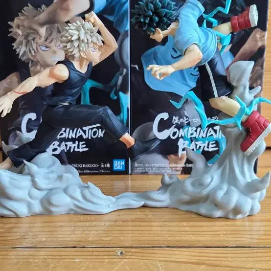 [BUNJANG] My Hero Academia Bakugo & Midoriya Combination Battle Figure Set / 나의 히어로 아카데미아바쿠고 미도리야 콤비네이션 배틀 피규어