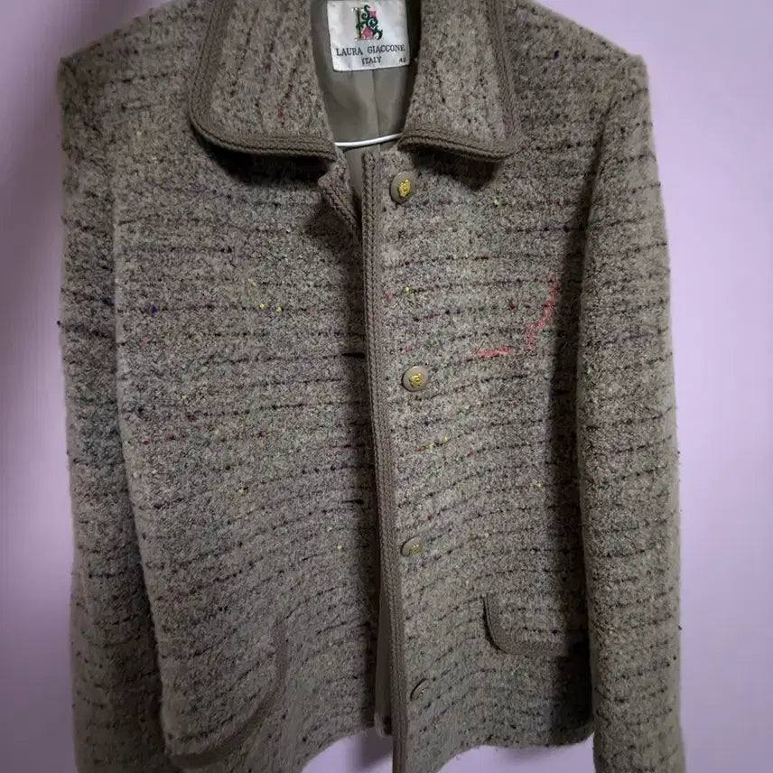 [BUNJANG] Tweed Jacket / 겨울 트위드 자켓 여성 아우터