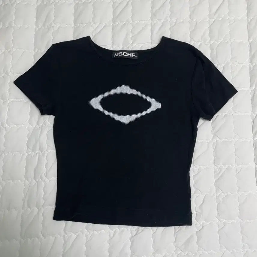 [BUNJANG] Mischief Graphic T-shirt Black S / 미스치프 반팔티 블랙 S
