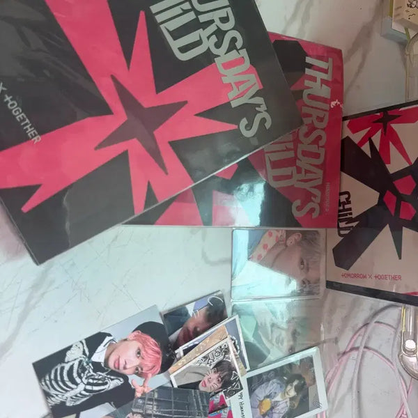 [BUNJANG] TXT Unsealed Album & Photocard Bundle / 급처)) 투바투 개봉앨범 및 포카 팝니다!!