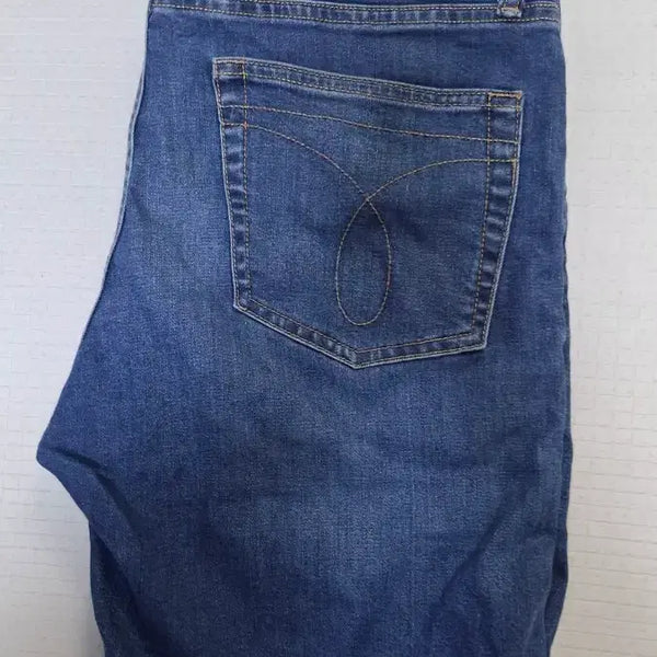 [BUNJANG] Calvin Klein Jeans 22SS Mid Blue Slim Fit Denim Bermuda Shorts W32 / (33 매장판 22ss) 캘빈클라인 데님 버뮤다 반바지