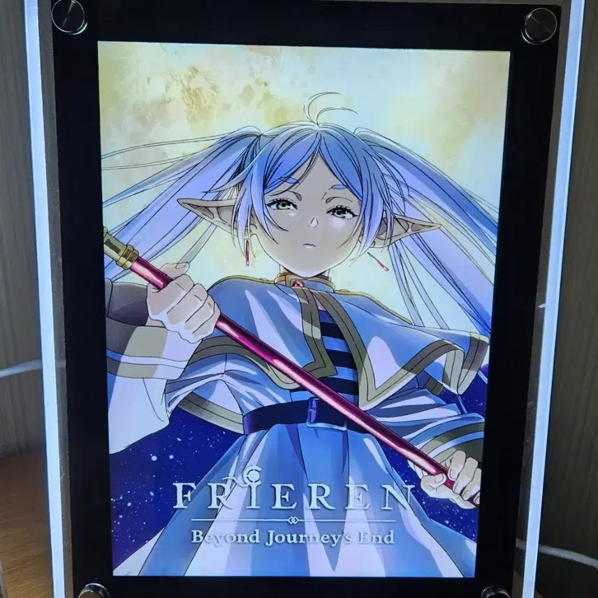 [BUNJANG] Frieren: Beyond Journey's End LED Acrylic Wall Art / 장송의 프리렌 led아크릴 액자 굿즈