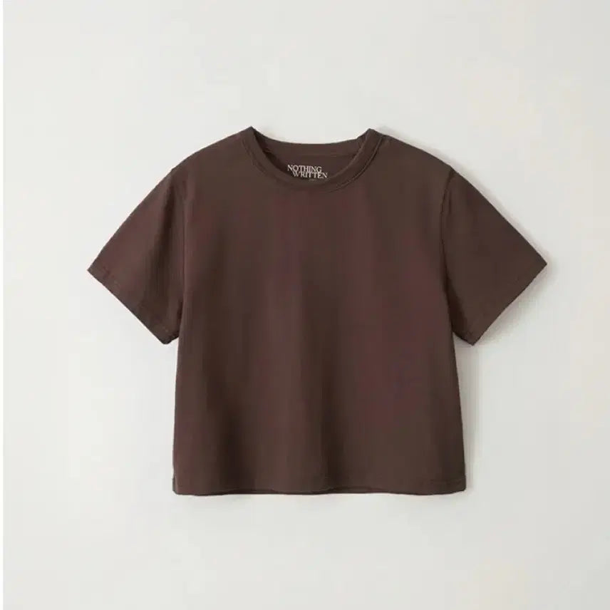 [BUNJANG] Nothing Written Bobba Cotton T-shirt (Brown) / 낫띵리튼 Bobba cotton t-shirt(Brown)