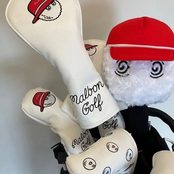 [BUNJANG] Malbon Buckets Headcover Set / 말/본 Buckets 헤드 5종 Cover