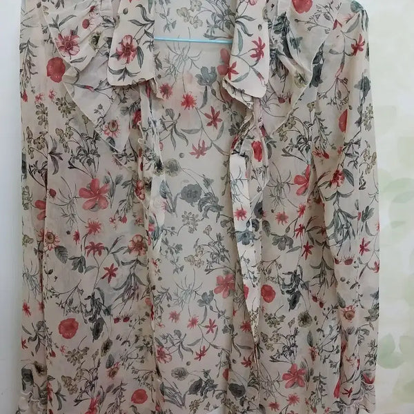 [BUNJANG] Siero Floral Blouse / 시에로 플로럴 블라우스