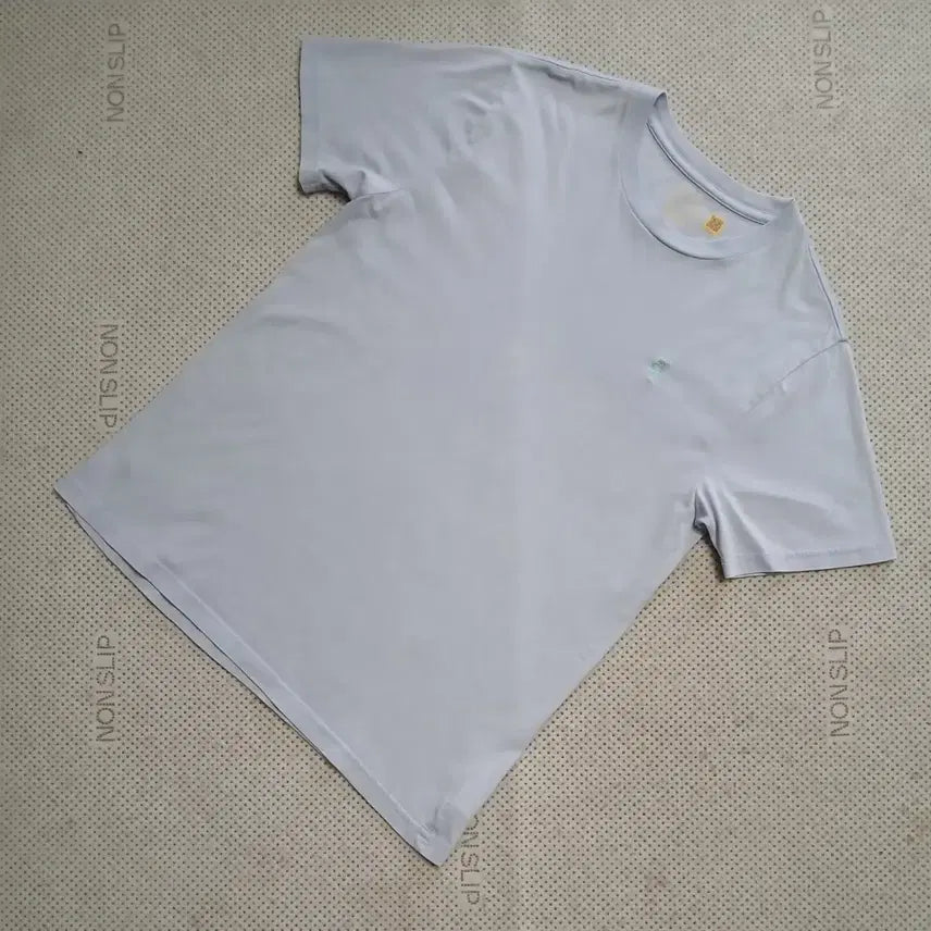 [BUNJANG] Polo Ralph Lauren Round Neck Short Sleeve T-Shirt Light Blue / 폴로 랄프로렌 라운드넥 반팔 티셔츠 라이트 블루