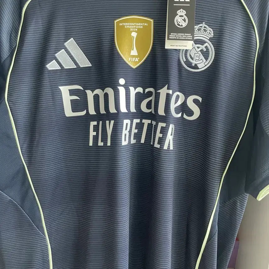 [BUNJANG] Real Madrid Adidas Valverde Away Short Sleeve Jersey / 레알마드리드 아디다스 발베르데 어웨이 반팔