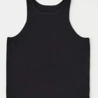 [BUNJANG] Black Sleeveless Knit Top / 블랙 민소매 니트