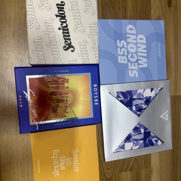 [BUNJANG] Seventeen Album Bundle Set (5 Types) / ( 일괄 판매 ) 세븐틴 앨범 5종