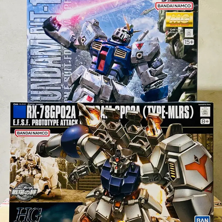 [BUNJANG] Bandai MG Gundam Alex & HG Salisachs MLRS Specification Bundle / *칼각*반다이 MG 건담 알렉스, HG 사이살리스 MLRS 사양 묶음