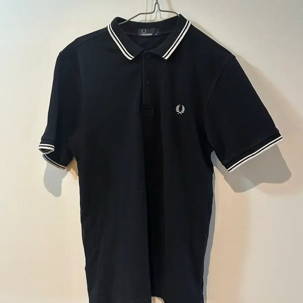 [BUNJANG] Fred Perry Twin Tipped Polo Shirt - Black (M) / [M]프레드페리 트윈 팁 폴로 셔츠