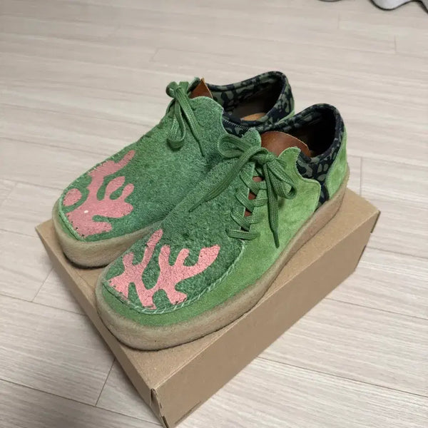 [BUNJANG] Clarks Originals x Salehe Bembury Lugger Cupsol Dark Green / [UK 8] 클락스 오리지널스 x 살레헤 벰버리 러거 컵솔 다크 그린