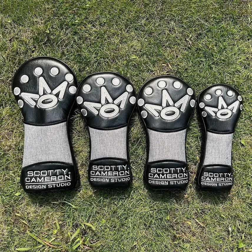 [BUNJANG] Scotty Cameron 7 Point Crown Heather Grey Headcover Set / 스코티카메론 7 포인트 크라운헤더 그레이 세트