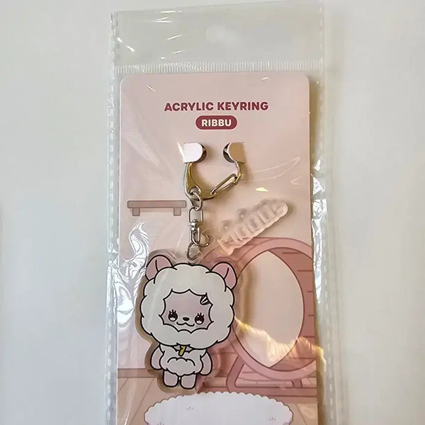 [BUNJANG] Ressine Remini Liv Lip Acrylic Keyring (Sealed) / 미개봉)리센느 레미니 리브 리뿌 아크릴키링