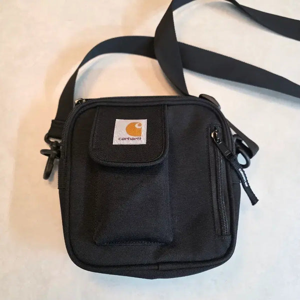 [BUNJANG] Carhartt WIP Essential Crossbody Bag Black / 칼하트 WIP 에센셜 크로스백 블랙