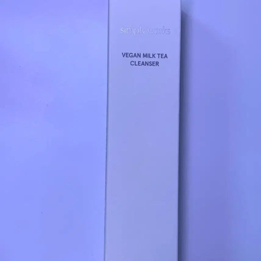 [BUNJANG] Simplyworks Vegan Milk Tea Cleanser 120ml / 미개봉 새상품) 심플리웍스 비건 밀크티 클렌저 120ml 비밀클렌저