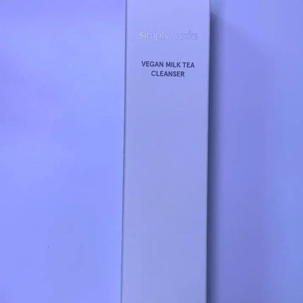 [BUNJANG] Simplyworks Vegan Milk Tea Cleanser 120ml / 미개봉 새상품) 심플리웍스 비건 밀크티 클렌저 120ml 비밀클렌저