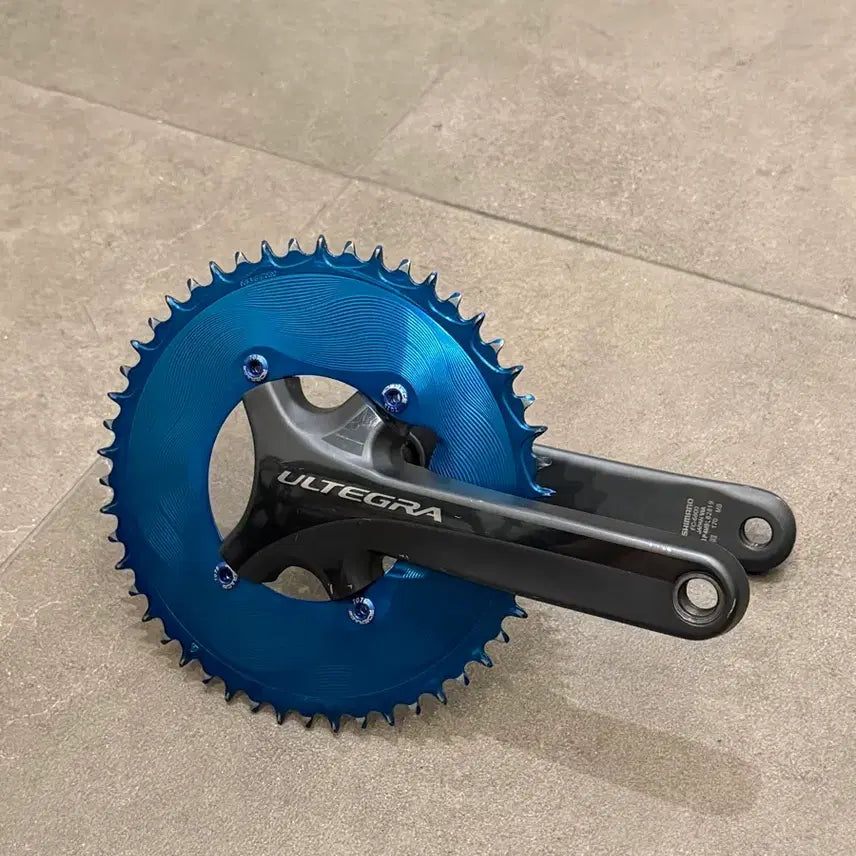 [BUNJANG] Shimano Ultegra 170mm Crank Arm + Single Chainring 50T / 시마노 울테그라 170mm 암+1대주 알루기어 싱글체인링 50t