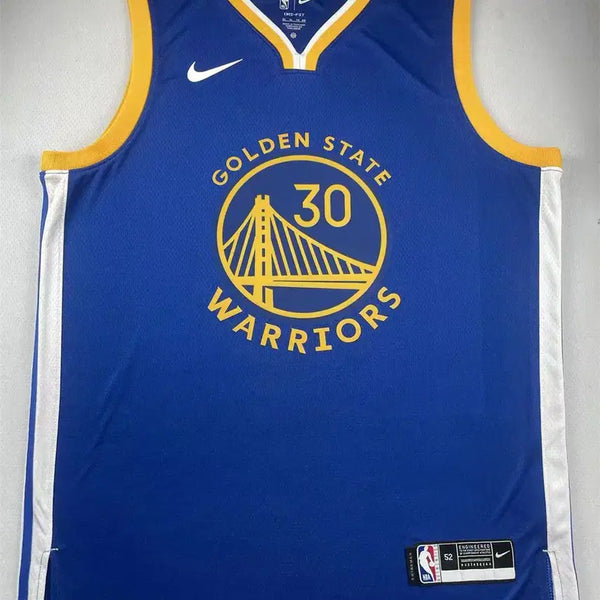 [BUNJANG] Nike NBA Golden State Warriors Stephen Curry Swingman Jersey Blue / 나이키 NBA유니폼 스윙맨 농구져지 골든스테이트 스테판커리 푸른 색