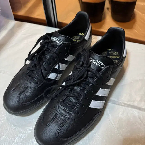 [BUNJANG] Adidas Samba x Fucking Awesome Core Black Sneakers (275mm) / 아디다스 삼바 퍼킹어썸 블랙 275