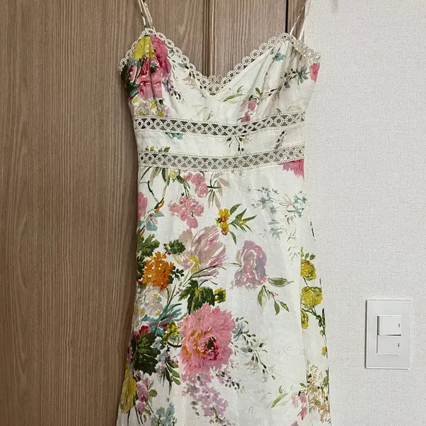 [BUNJANG] Zimmermann Floral Pattern Mini Dress / 짐머만 원피스