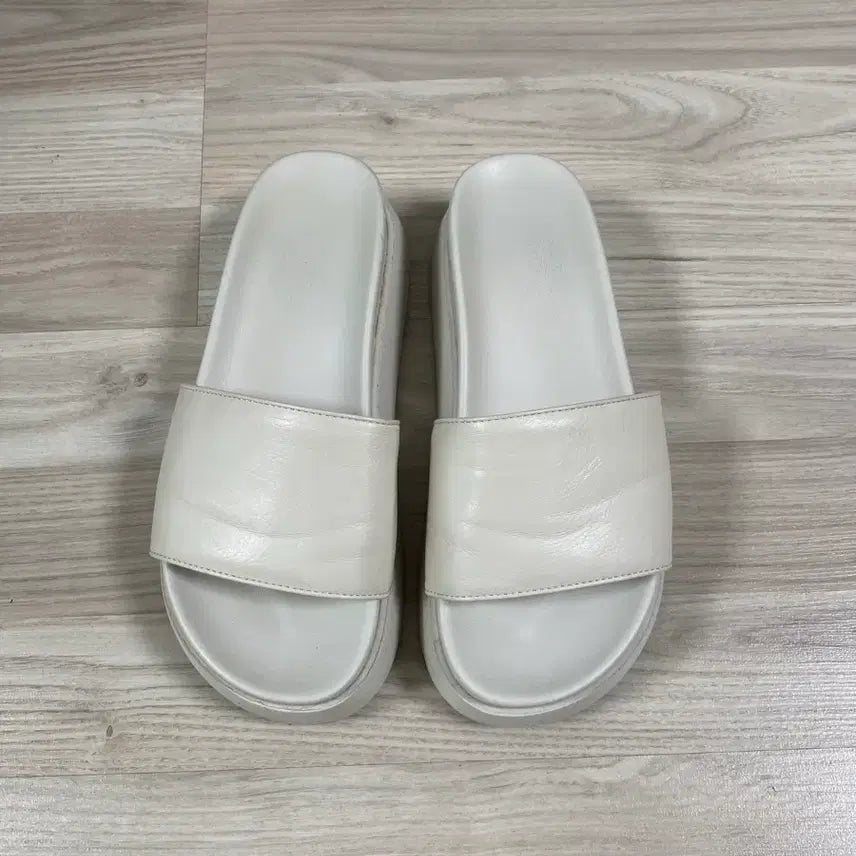 [BUNJANG] Women's Mules Slippers Ivory 215 / 여성 뮬 슬리퍼 아이보리 215