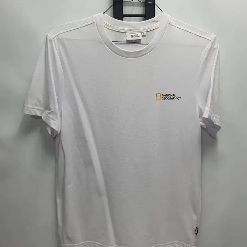 [BUNJANG] National Geographic Short Sleeve T-Shirt White M / 내셔널지오그래픽 반팔티 화이트 m