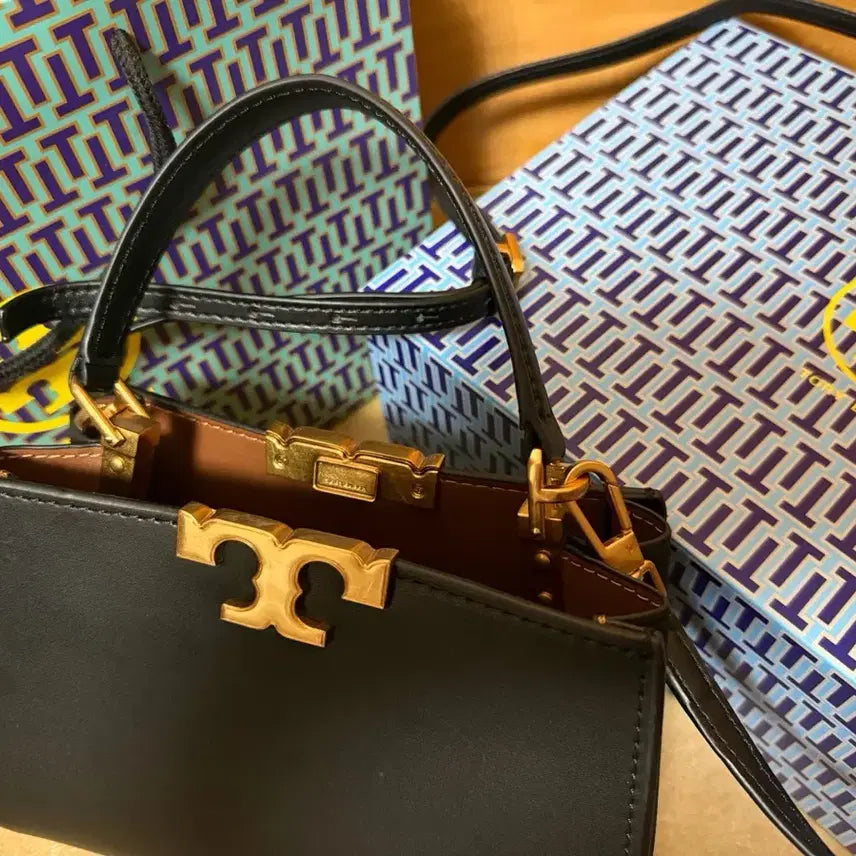 [BUNJANG] Tory Burch Eleanor Mini Satchel Shoulder Bag / 토리버치 엘리노어 미니 사첼 숄더백