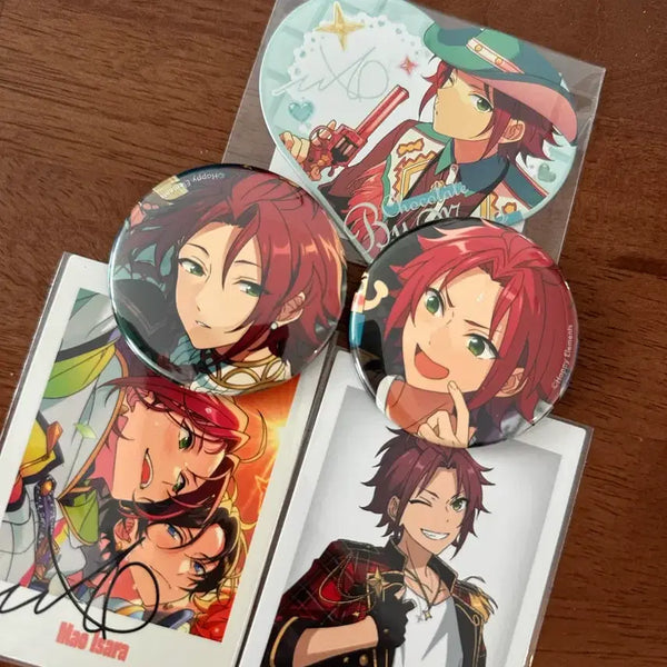[BUNJANG] Ensemble Stars Mao Can Badge / 앙스타 마오 캔뱃지+덤