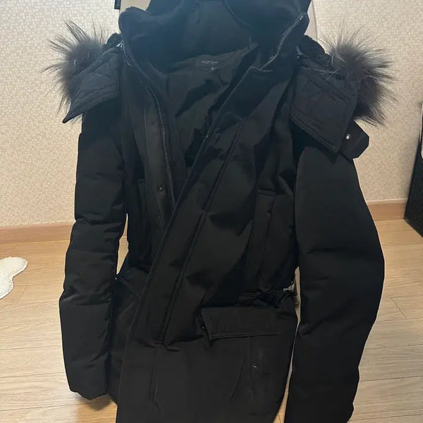 [BUNJANG] JILLSTUART New York Men's Black Duck Down Padded Parka L / 질스튜어트 남성 블랙 패딩
