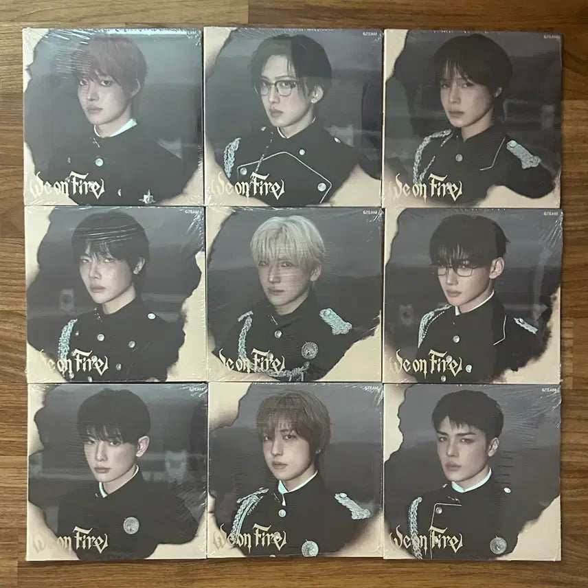 [BUNJANG] andTEAM We on Fire Album 9 Set Sealed / 앤팀 andTEAM 위온파이어 앨범 9 세트 미개봉 We on fire