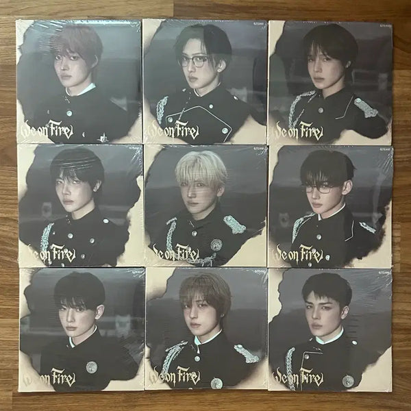 [BUNJANG] andTEAM We on Fire Album 9 Set Sealed / 앤팀 andTEAM 위온파이어 앨범 9 세트 미개봉 We on fire