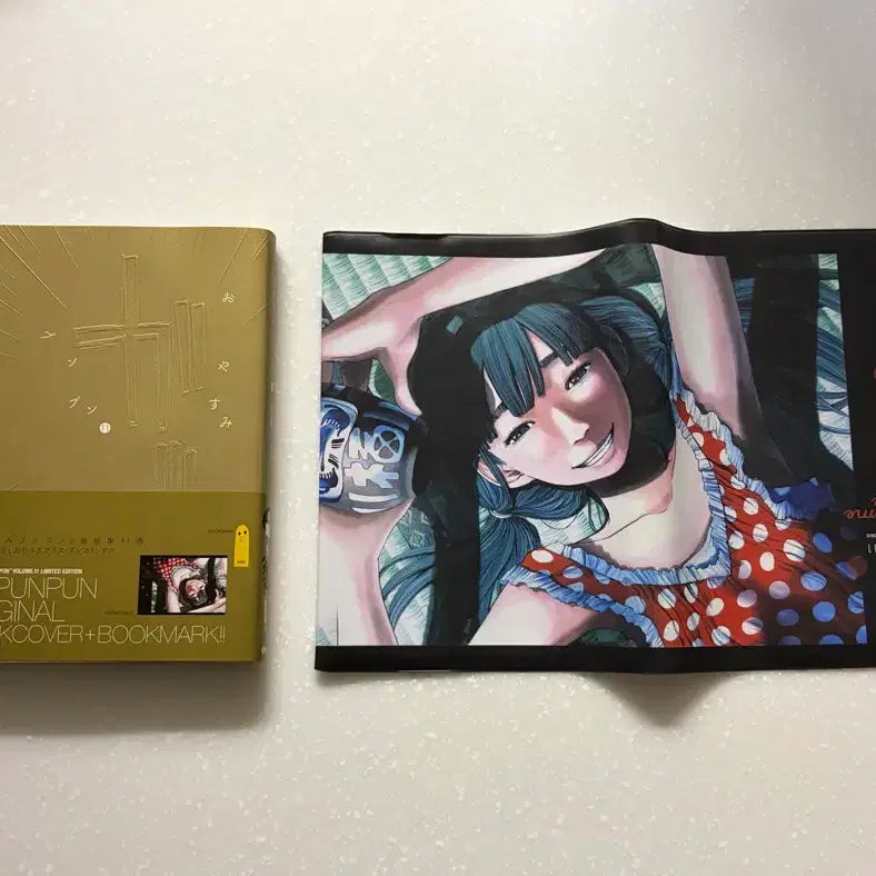 [BUNJANG] Good Night, Punpun Vol. 11 Limited Edition Book Cover & Bookmark Set / 잘자 푼푼 11권 한정판 북커버 책갈피