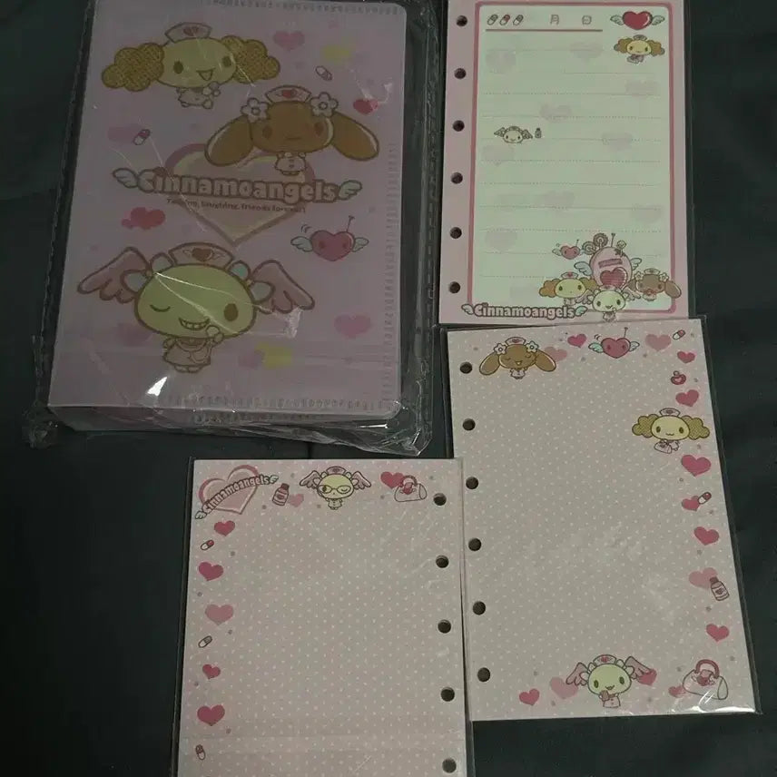 [BUNJANG] Cinnamoangels Binder Inserts Bundle Set (Non-Official) / 시나모엔젤스 바인더 속지 일괄판매(비정품)