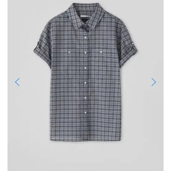 [BUNJANG] TANATT T/T Sundown Roll-Up Shirt (Blue) / 타낫 T/T Sundown roll-up shirt (blue)