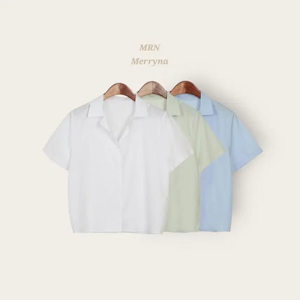 [BUNJANG] Merryna Daily Linen Shirt 3 Colors / [빠른배송] 데일리 린넨 셔츠 3color
