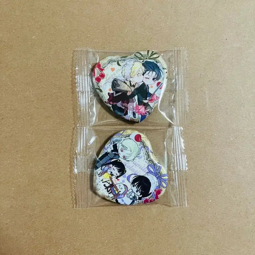 [BUNJANG] Rebom Salon de Bon Romantic Apocalypse 2-Type Can Badge Set / 레봄 살롱드르봉 가족간계증명서 낭만묵시록 2종 캔뱃지