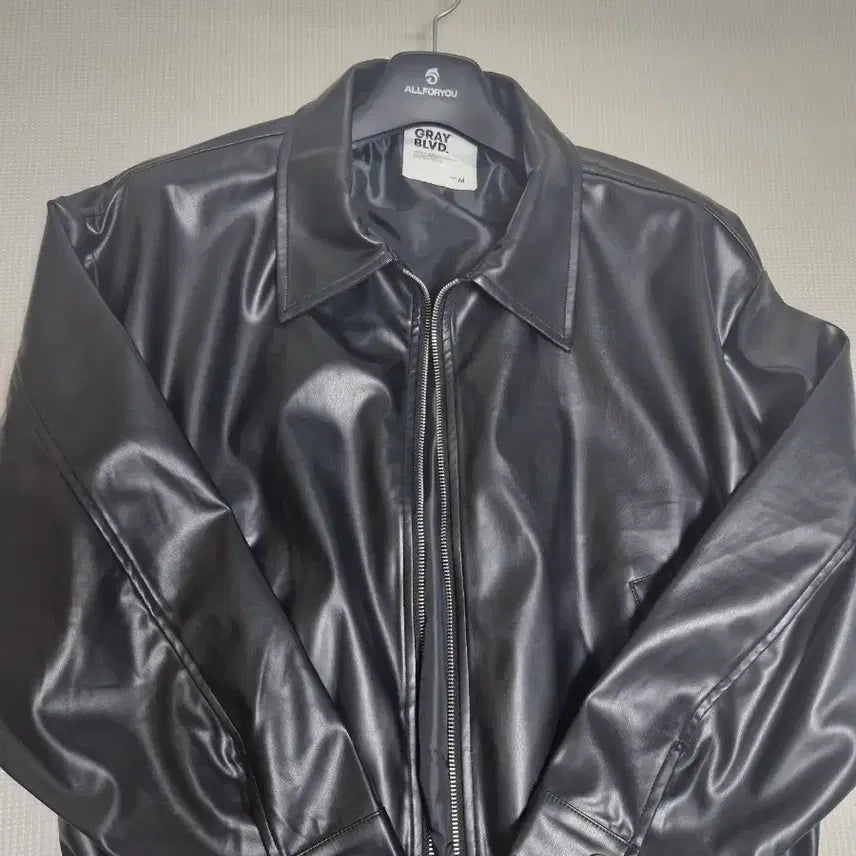 [BUNJANG] Grablerbat Alex Leather Jacket M / 그레이블러밧 알렉스 레더 자켓 M