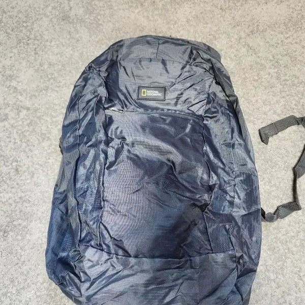 [BUNJANG] National Geographic Navy Nylon Backpack / 네셔널지오그래픽 네이비 나일론백팩