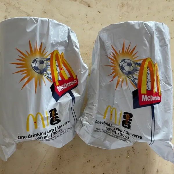 [BUNJANG] Canada McDonald's FIFA World Cup Commemorative Cups (Son Heung-min, Lamin Yamal) Sealed Bundle Set / 캐나다 맥도날드 FIFA 월드컵 기념 컵 (손흥민,라민야말) 미개봉 일괄
