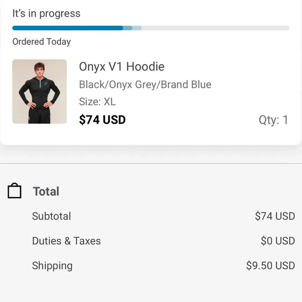 [BUNJANG] Gymshark Onyx V1 Hoodie XL to L Exchange/Sale / 짐샤크 오닉스 v1 후드 XL->L 교환 혹 판매