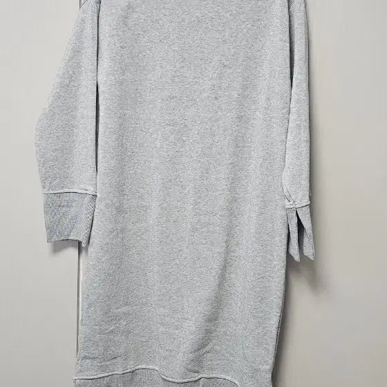 [BUNJANG] Gray Fleece Sweatshirt Dress / 기모 맨투맨 원피스 그레이