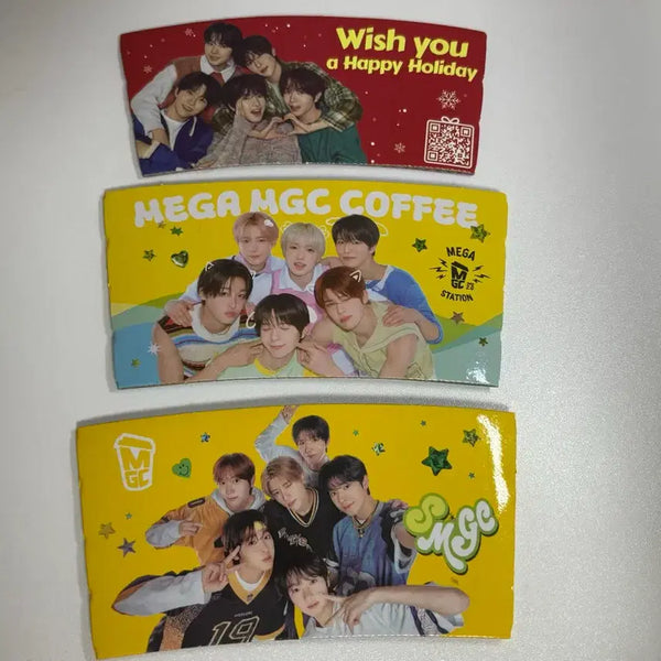 [BUNJANG] NCT WISH ME:WISH Mega Coffee Paris Baguette Cup Holder / 엔시티위시 엔위시 메가커피 파리바게트 컵홀더